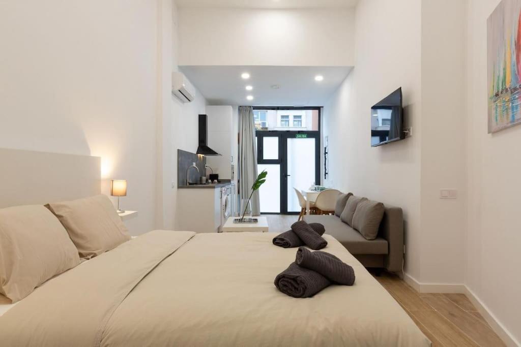 Апартаменти Nuevo Loft En Playa Y Cerca Del Centro, Ac Y Wifi Валенсія Екстер'єр фото